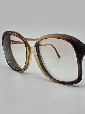 Shuron 302 Elizabeth Arden 7 EA7 Brown Fade Butterfly Eyeglasses Frame USA 53mm
